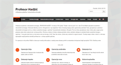 Desktop Screenshot of hadzic.co.rs